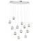 Cwi Lighting Perrier 12 Light Multi Light Pendant With Chrome Finish 5444P34C-O - alternate 1